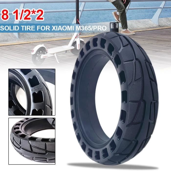 Pneu Plein Xiaomi 1S/M365 /PRO, Roue Alveolée Dure Anti