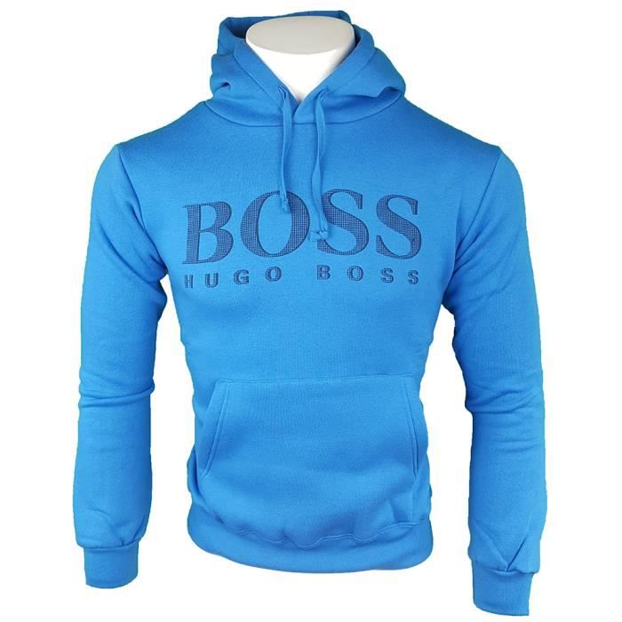 kućni ljubimci admin telegram  Hugo Boss - Sweat à Capuche Bleu - Homme Bleu - Achat / Vente sweatshirt -  Cdiscount