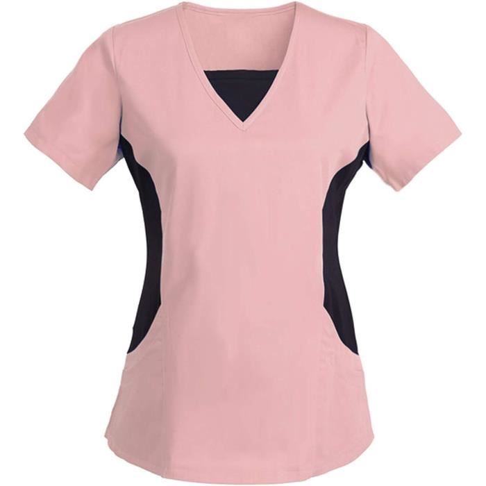 Blouse Médicale FemmeBlouse de Travail Femme Blouse de Soignant