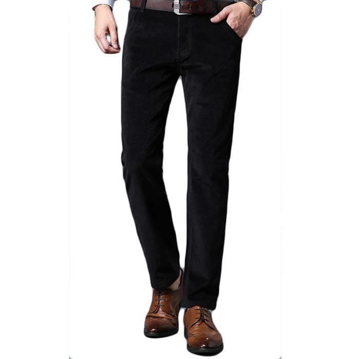 Pantalon homme de Marque luxe affaires pantalon en velours côtelé les