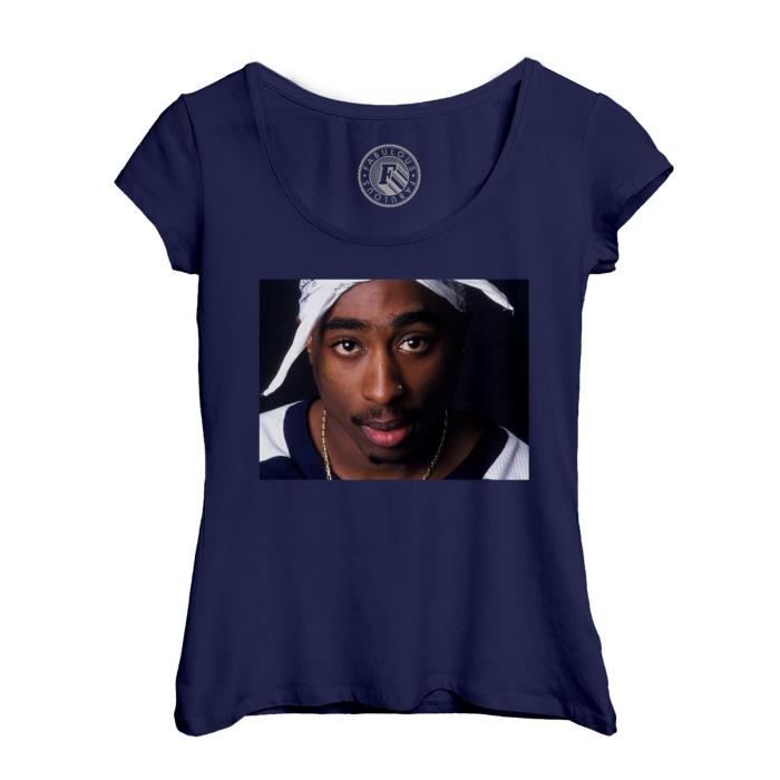 Tee shirt tupac best sale femme