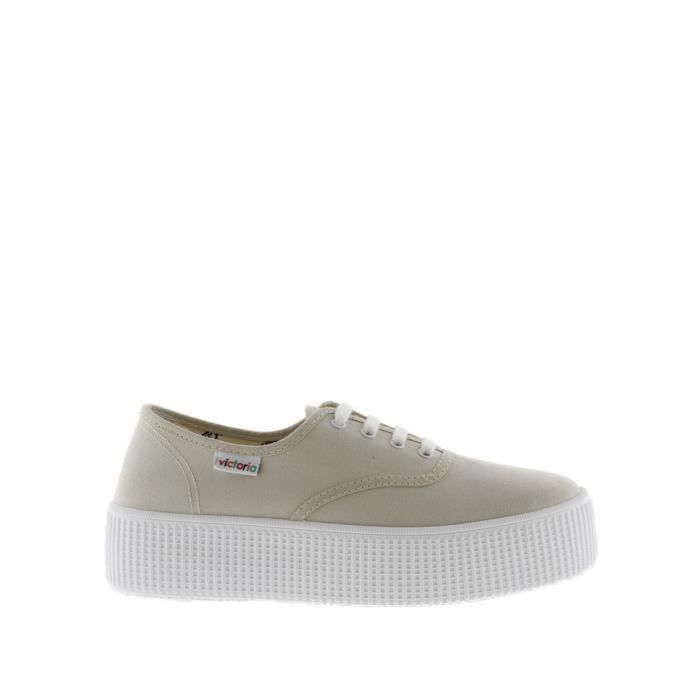 Basket Victoria VICTORIA 1116100 Femme Noir Compens