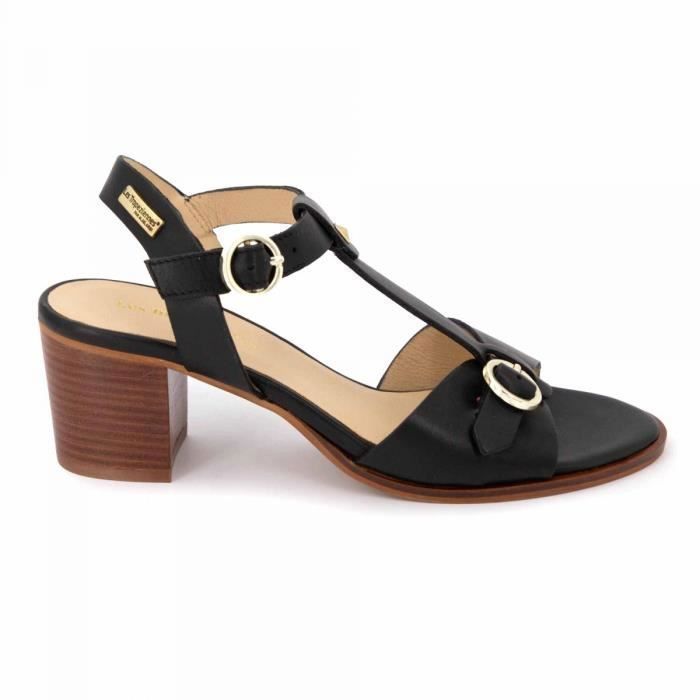 Sandales femme cheap tropeziennes cuir