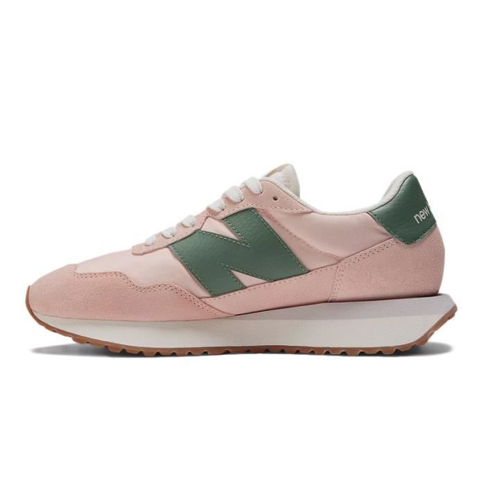 Basket New Balance WS237 Femme Rose Tige textile et en daim