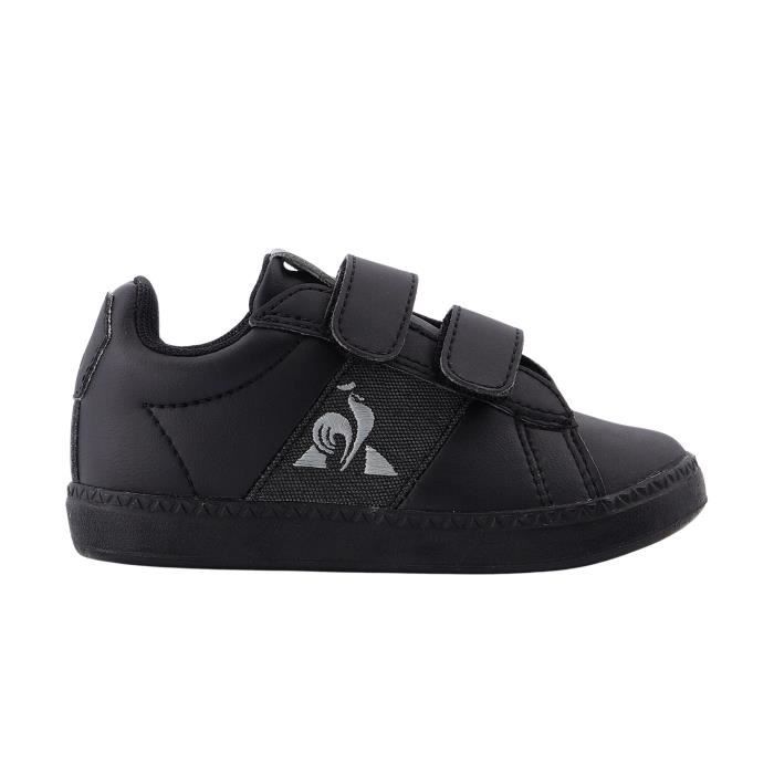 Baskets bébé garçon Le Coq Sportif Courtclassic 2 Tones - noir - 25