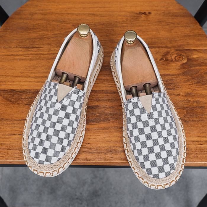 Espadrilles Plates Altxic En Toile Pour Homme - Confortables, Légères, Style Décontracté - Bout Fermé
