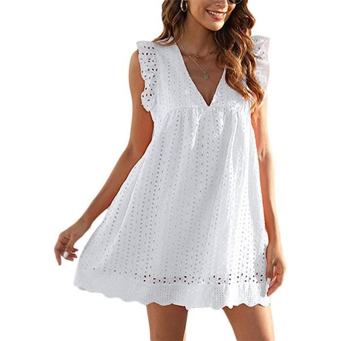 2023 Robe Femme Chic et Elégant Ete Plage Robe Longue Sexy Bohème