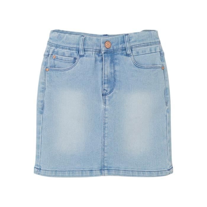 Jupe - Name it - Salli dnmataya - Denim bleu clair - Taille ajustable - 2 ans Jupe - Name it - Salli dnmataya - Denim bleu clair - Taille ajustable - 2 ans