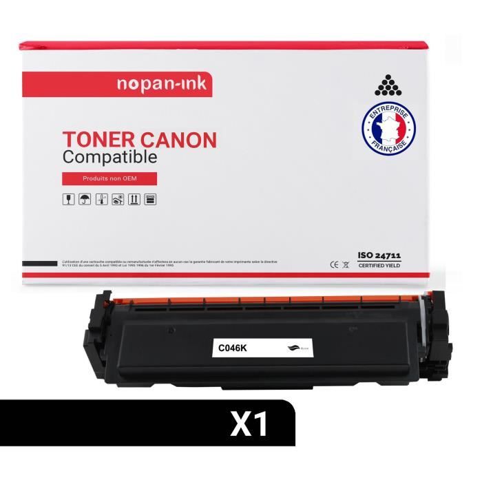 NOPAN-INK -- x1 Toner CANON 046 BK 