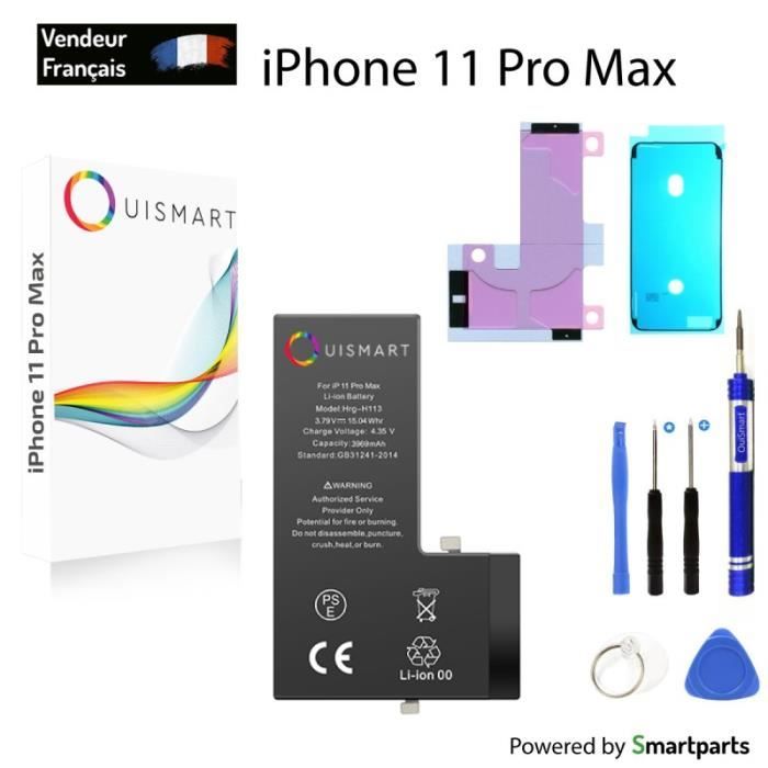 OuiSmart® Kit Batterie Pour Iphone 11 Pro Max