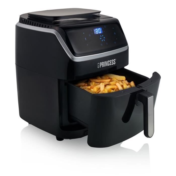 Multicuiseur Airfryer Vapeur PrincessCuiseur vapeur & friteuse sans huile à air chaudPour 9