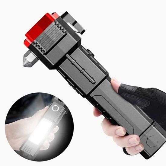 Lampe de Poche Tactique P10 V2 - 1100 Lumens - Noir