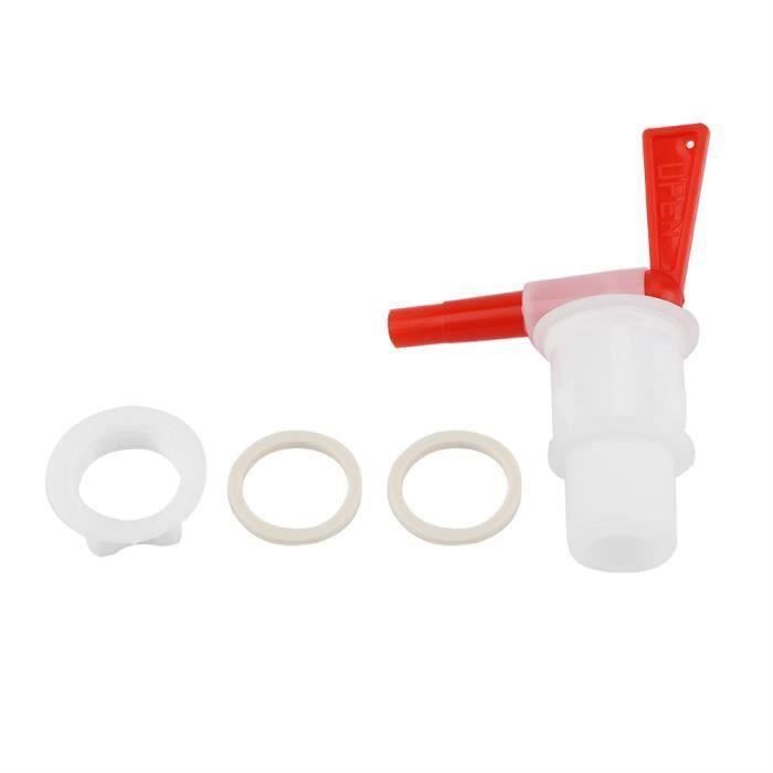 2 Robinets En Plastique Pour Seau De Fermentation - Robinet D'Eau Amovible - Pour Homebrew, Jus, Thé