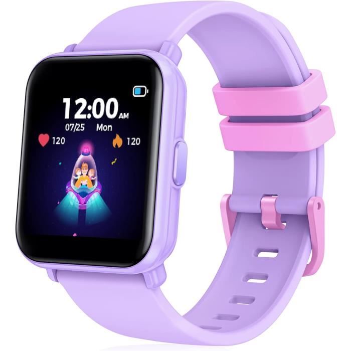 Bracelet connecté multisports avec suivi santé modèle milky noir AVJ-FE659