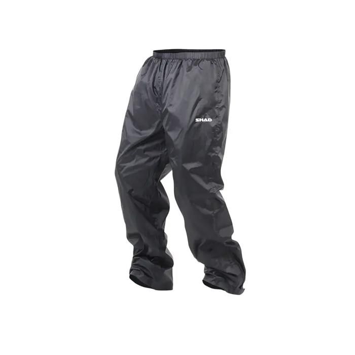 Pantalon de pluie moto - Shad - Noir - 100% étanche - Léger - Respirant