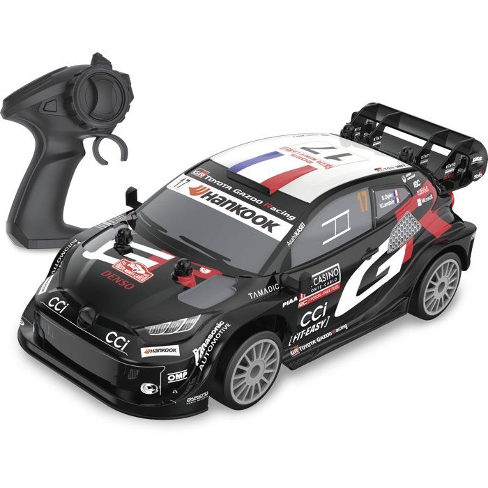 Voiture télécommandée drift SILVERLIT 4Speed Toyota Drift 1:14 2 jeux de pneus 2.4 GHz Batterie incluse