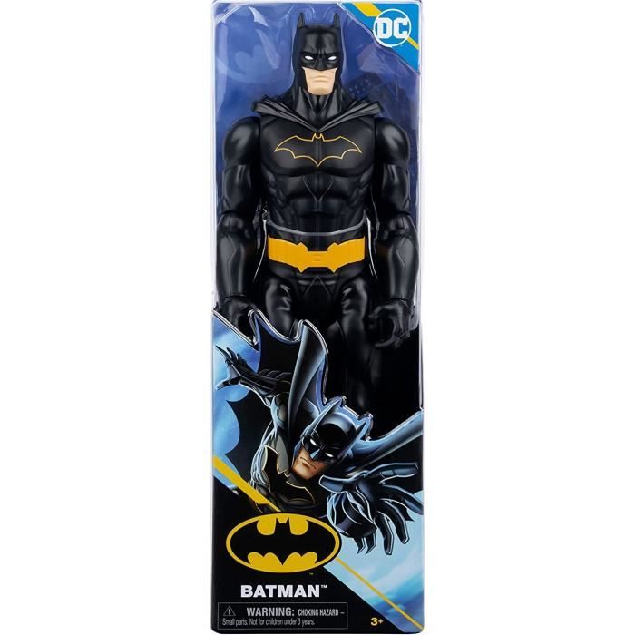 Figurine Batman Noir 30 cm - DC - Super Heros - Jouet Garcon