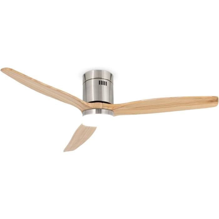 Ventilateur De Plafond CREATE WINDLIGHT MINIMAL DC 132 Cm Avec Lumière LED - Silencieux 40W Blanc