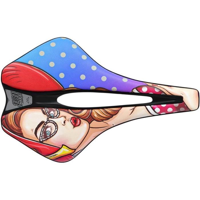 Selle De Vélo Creuse - Confortable - Pour Vélo Route, VTT - Ergonomique - Anti-choc - Léger