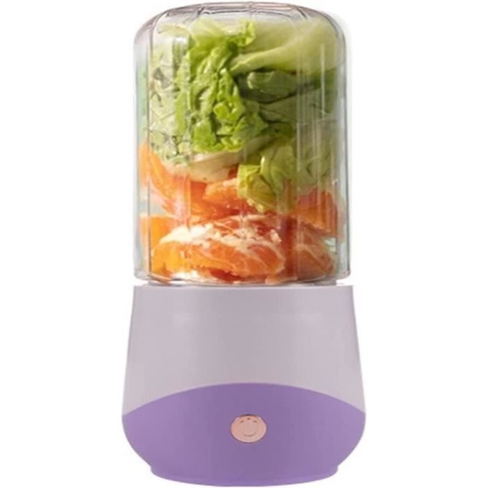 Extracteur De Jus à Froid WETIE Professionnel - Goulotte XXL 120mm Fruits Entiers, 99% Rendement, Nettoyage Ultra Facile, Sans BPA, 2 Verres Inclus