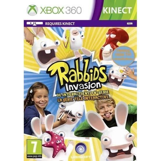 Ubisoft Les Lapins Crétins Invasion - La Série Télé Interactive - Jeu Xbox 360