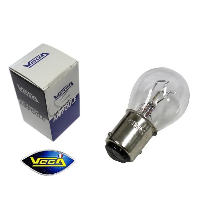 Ampoule Vega® P21-5W BAY15D Maxi Halogène 12V