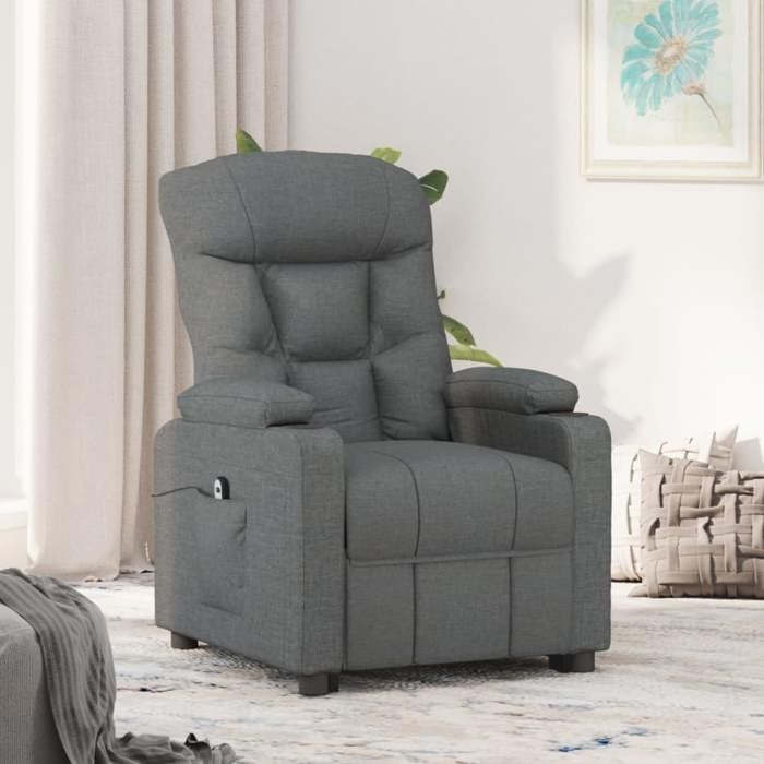vidaXL Fauteuil Inclinable Électrique Fauteuil de Relaxation avec Dossier et