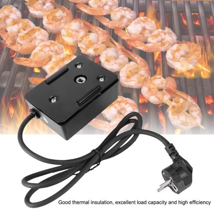 Moteur de rôtissoire de gril de BBQ d'acier inoxydable, moteur électrique de gril de barbecue