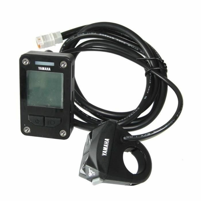 Écran de contrôle Yamaha X0P-83500-00 pour vélo sur route - Noir - Accessoire pour moteur central Yamaha