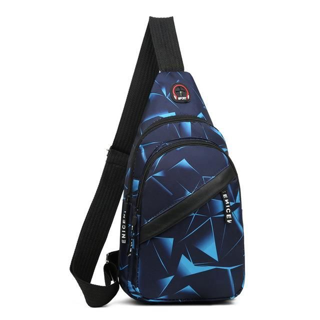 Sports bag,Blue Double layer--Sac de poitrine antivol pour hommes et femmes,  sacs à bandoulière initiés, sac à bandoulière GT School - Cdiscount Sport