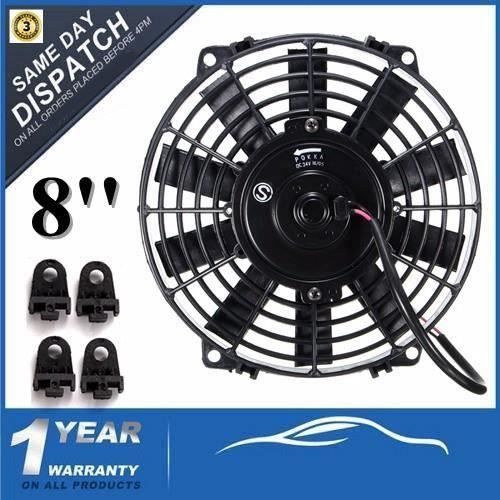 Ventilateur électrique Efficace 6 Pouces 12V 80W Pour Voitures Camions