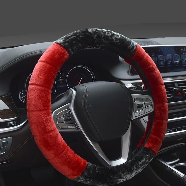 Housse De Volant En Cuir Pour Tesla Model 3 / Model Y 2017-2023 - Cousue Main, Antidérapante, Résistante à L'usure