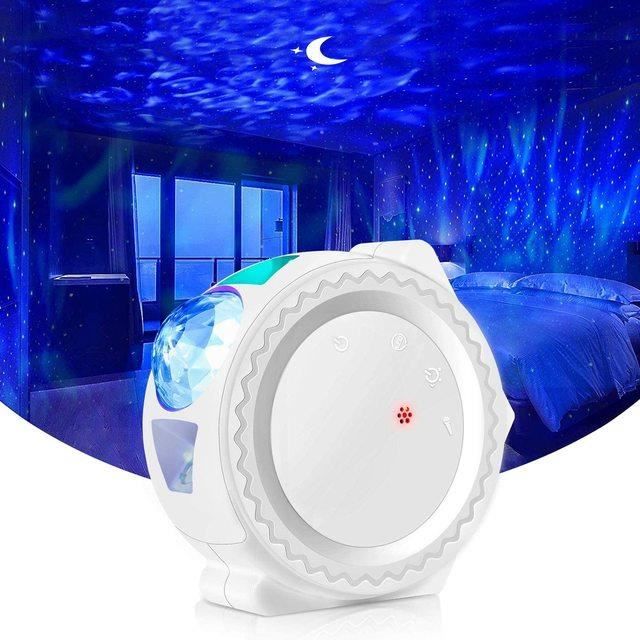 Veilleuse Ondulation De L'Eau, Lampe Led À Vagues D'Eau, Projecteur De