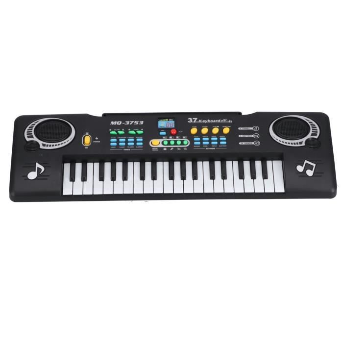 Zerone Mini clavier de piano Piano électronique pour enfants Mini clavier  multifonctionnel portable à 37 touches pour