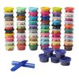 Play-Doh Coffret 65 ans, pack 65 pots de 28 grammes de pâte à modeler aux couleurs assorties pour enfants, dès 3 ans-1
