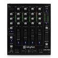 Skytec STM-7010 - Table de Mixage DJ 4 canaux, USB, Jack 3,5, interrupteur Talkover, crossfader remplaçable, sortie Booth réglable-1