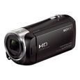 Caméscope Sony HDRCX240EB Full HD - Capteur CMOS Exmor R - Zoom optique x27 - Optique Zeiss-1