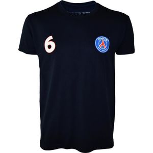 T-shirt PSG Dani Alves – Collection Officielle, Enfant Garçon, Coton, 100% Paris