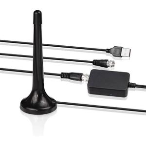 WEDAWIN Antenne TV Intérieur Puissante, Antenne Radio FM Dab