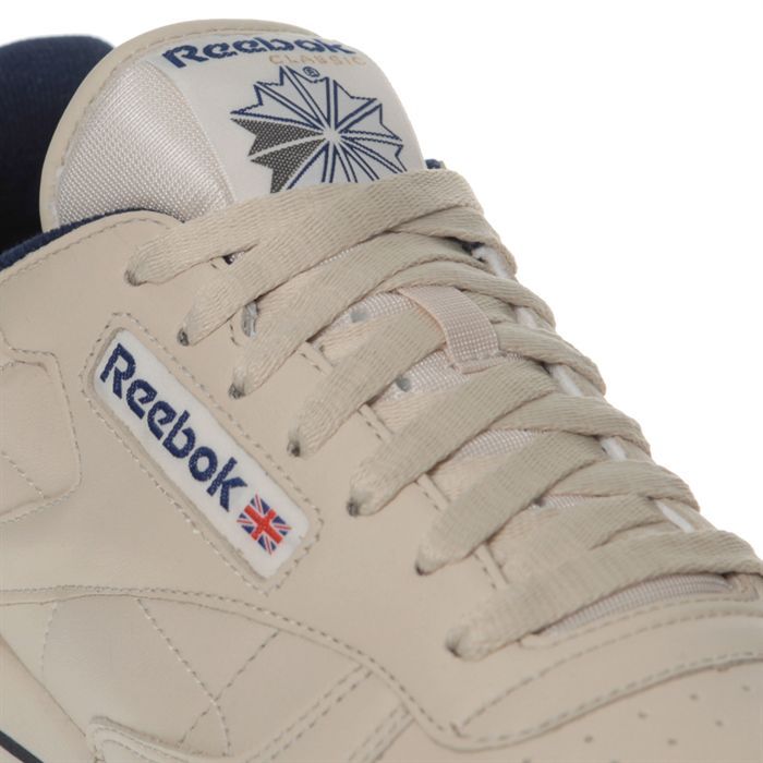 Reebok leather homme beige on sale