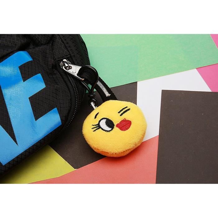 Porte-clés Drôle et mignon Sticking hors langue Emoji