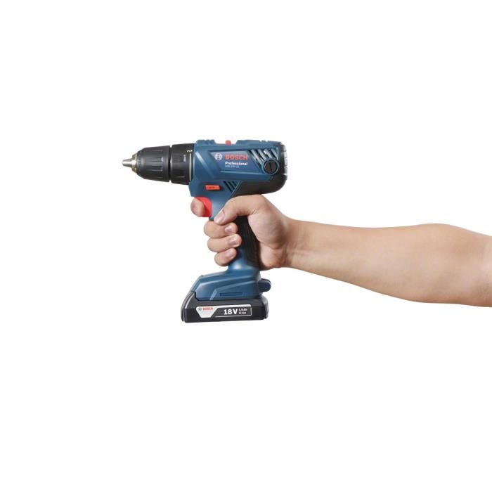 Perceuse visseuse sans fil Bosch GSR 18V 21 2 batteries 2Ah chargeur coffret L BOXX BOSCH 06019H1008 Cdiscount Bricolage