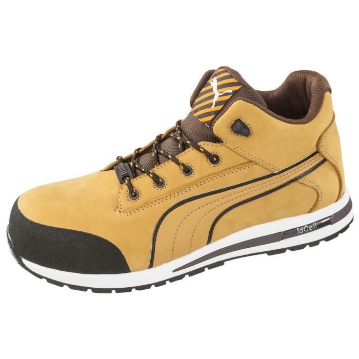 Chaussure de s curit montante 100 non m taliique Puma Dash Wheat