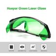 Huepar Protection des yeux Lunettes de sécurité pour laser vert et rouge UV lasers-2