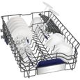 Lave-vaisselle tout intégrable SIEMENS SR65ZX10ME iQ500 - 10 couverts - Induction - L45cm - 42dB - Classe C - Blanc-2