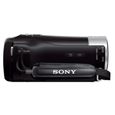 Caméscope Sony HDRCX240EB Full HD - Capteur CMOS Exmor R - Zoom optique x27 - Optique Zeiss-2