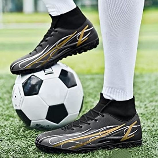 ZGEER Chaussures de Football Homme Crampons Athlétisme - pour Enfant  Adolescents Adulte - rouge - Cdiscount Sport