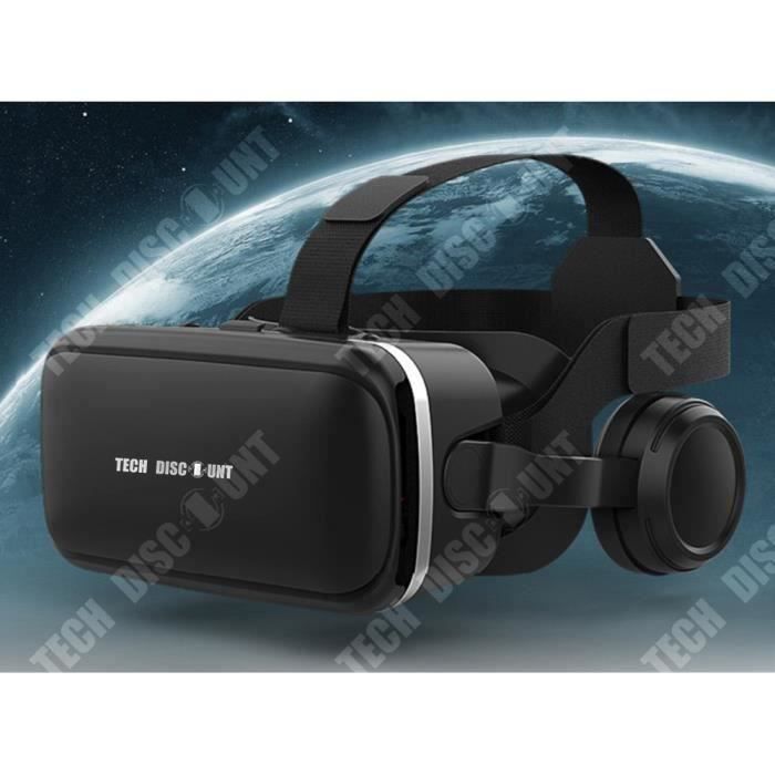 VR Lunettes de réalité virtuelle 3D protection des yeux HD Jeux vidéo VR  Casque Compatible avec tous les téléphones confortable