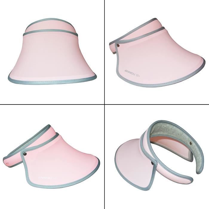 Casquette Protection Soleil Ausing UPF 50+ - Avec Rabat Amovible Et Mentonnière | Anti-UV Pour Randonnée Camping