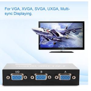Boîtier VGA 2 En 1, Répartiteur De Commutateur, Moniteur De